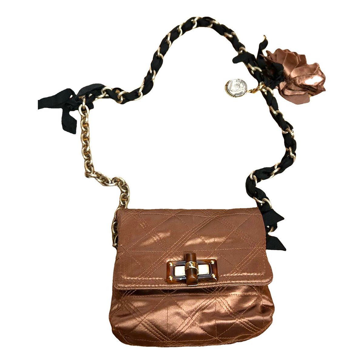 Happy silk handbag