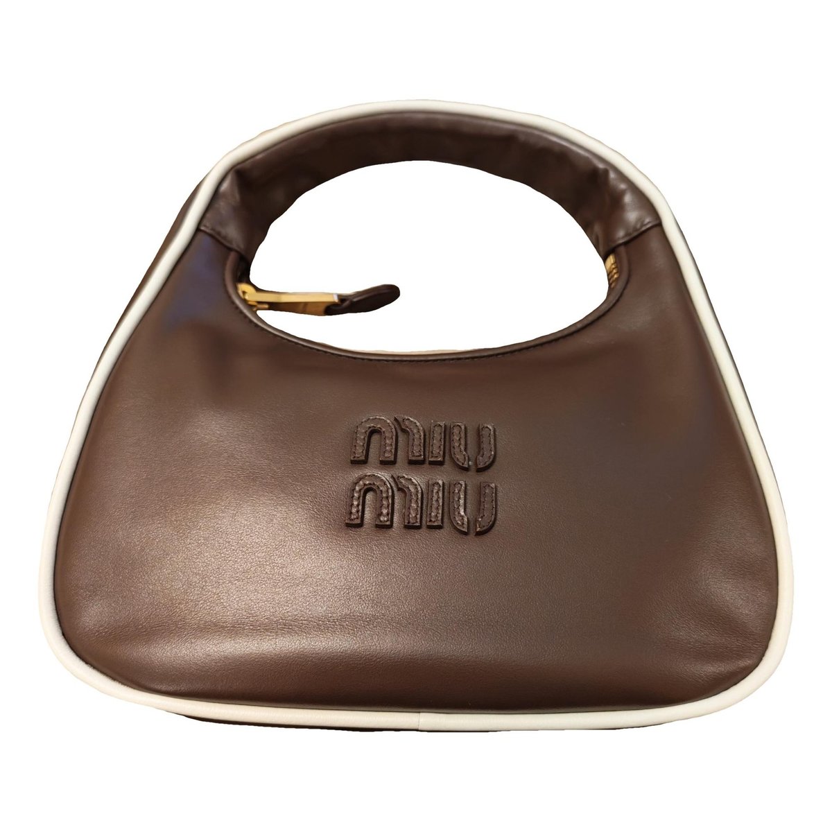 Miu Wander leather handbag