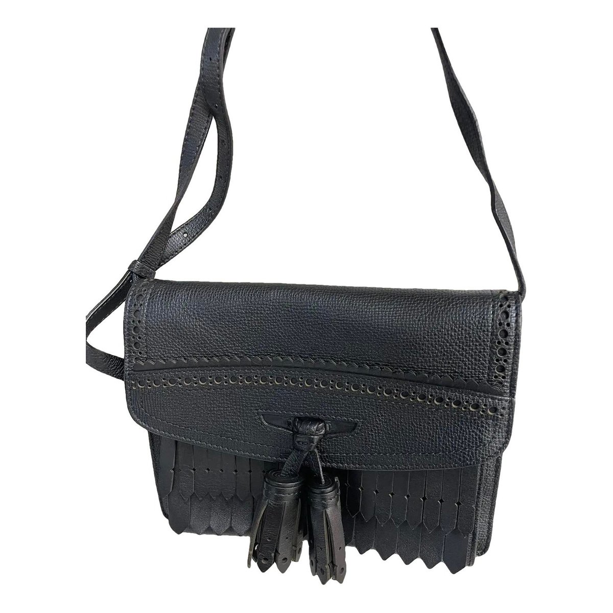 Macken leather crossbody bag