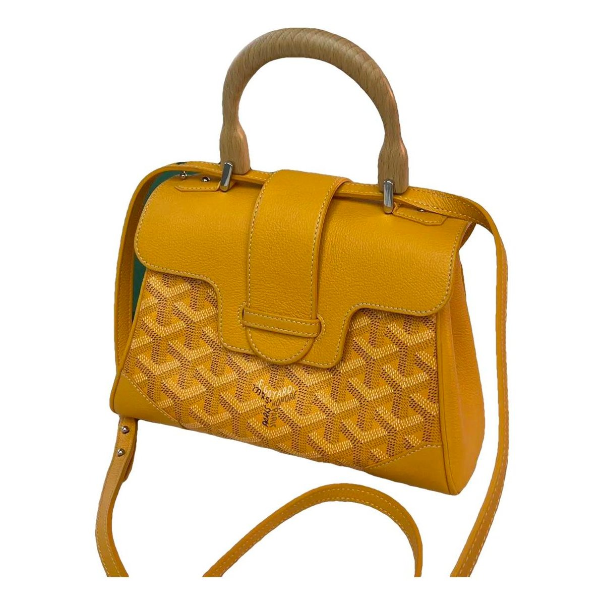 Saïgon leather crossbody bag