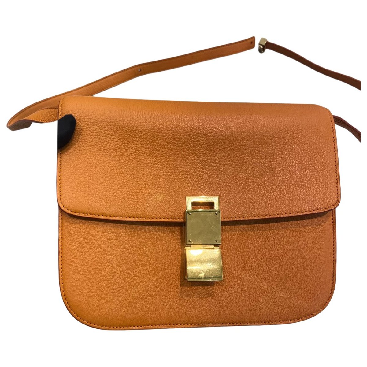 Classic leather handbag