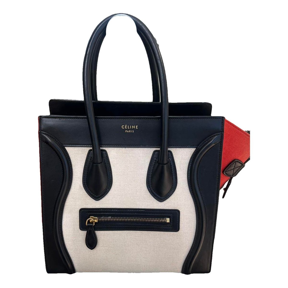 Luggage leather handbag