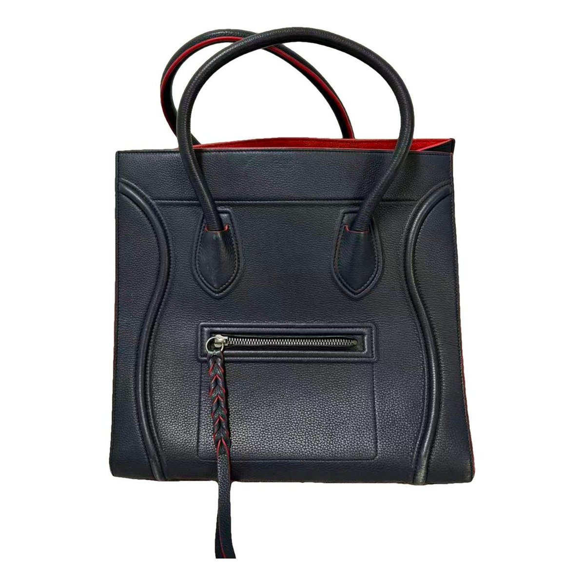Luggage leather handbag