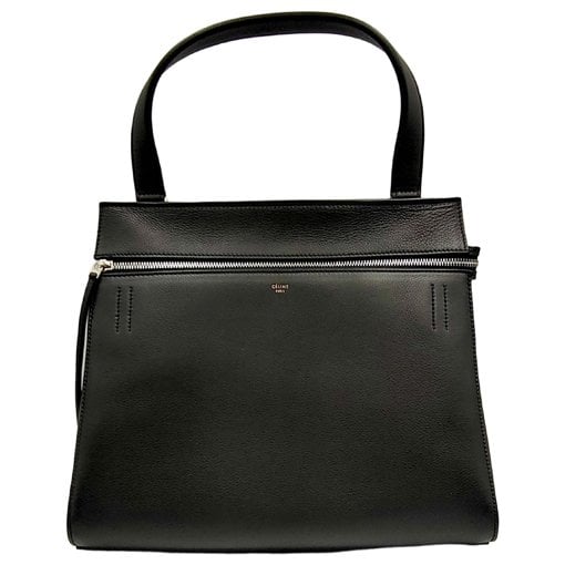 Edge leather handbag