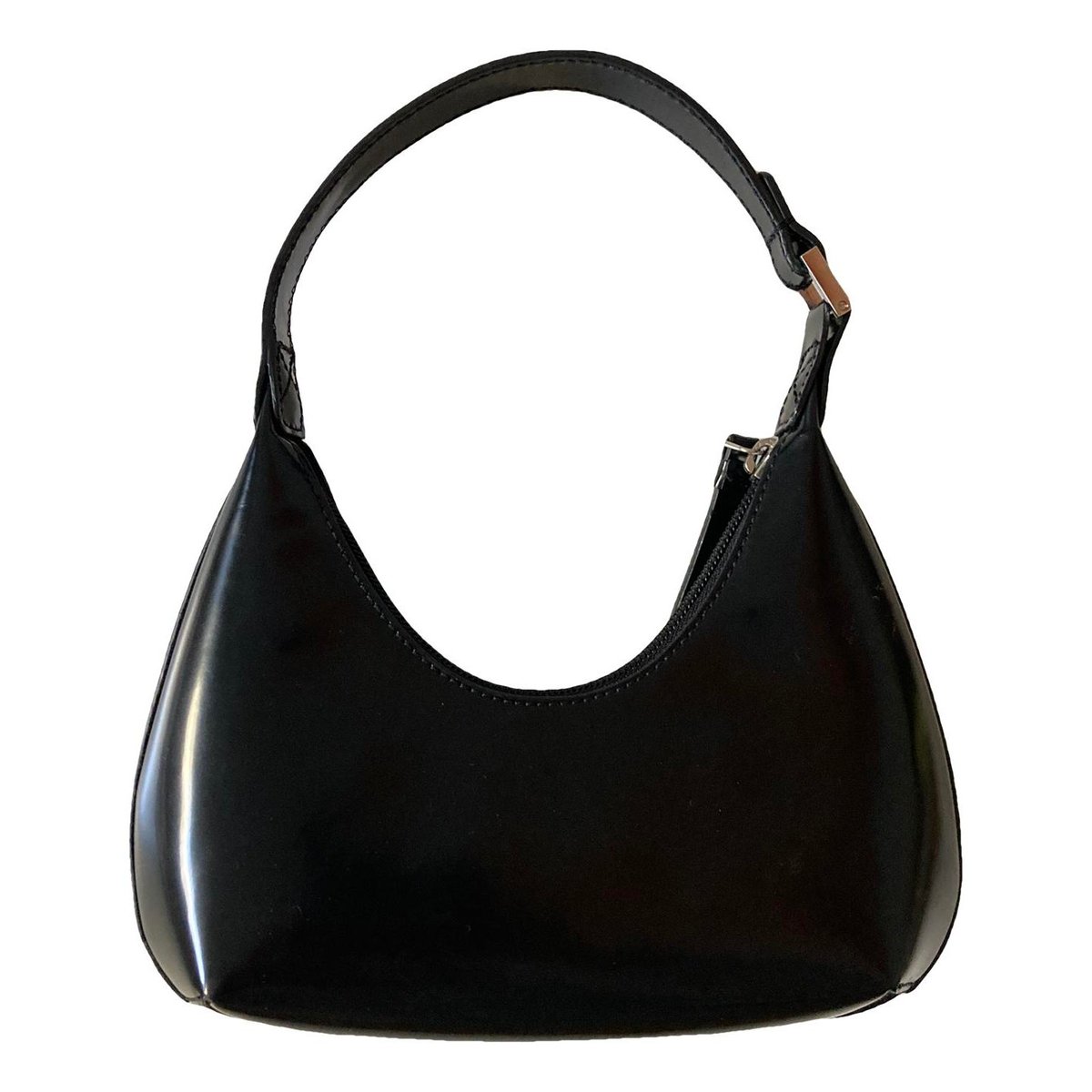 Baby Amber patent leather handbag