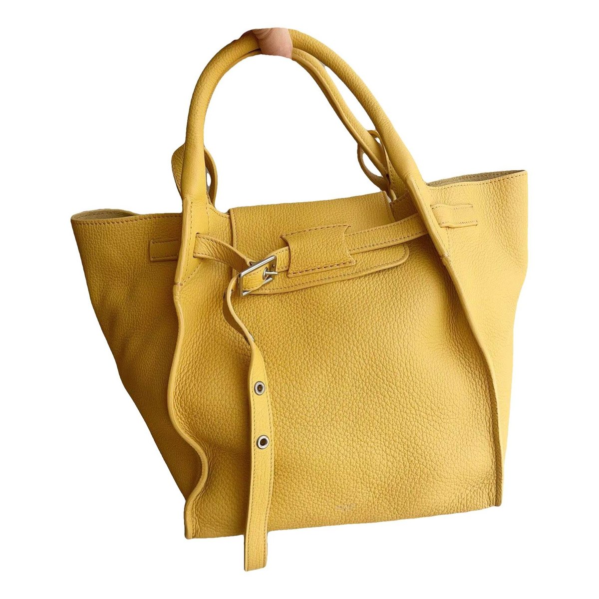 Big Bag leather handbag