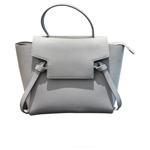 Belt leather handbag