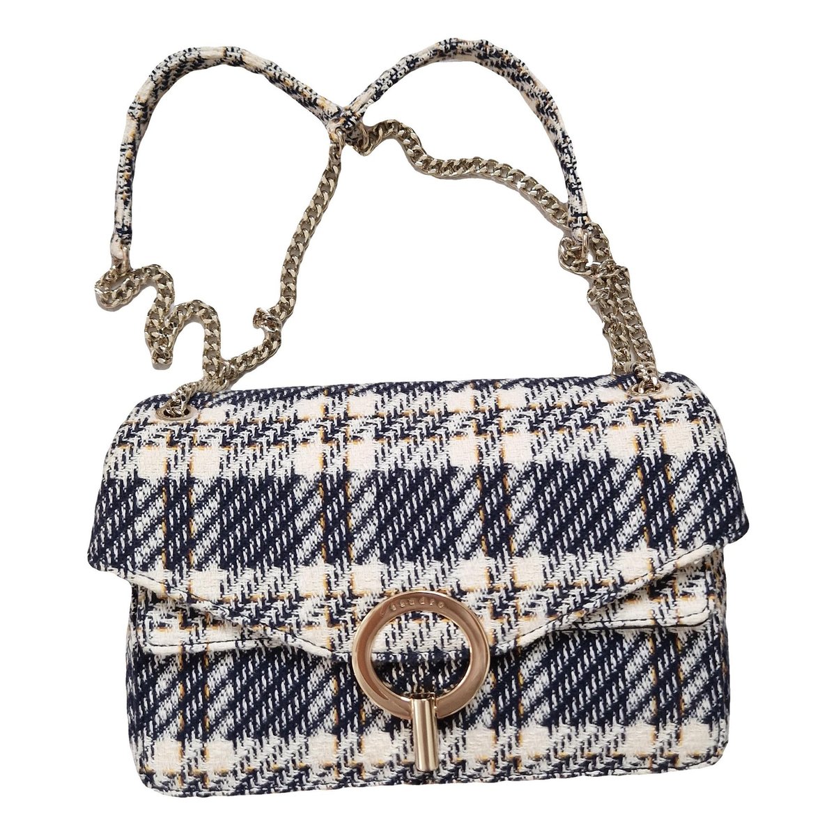 Yza tweed handbag