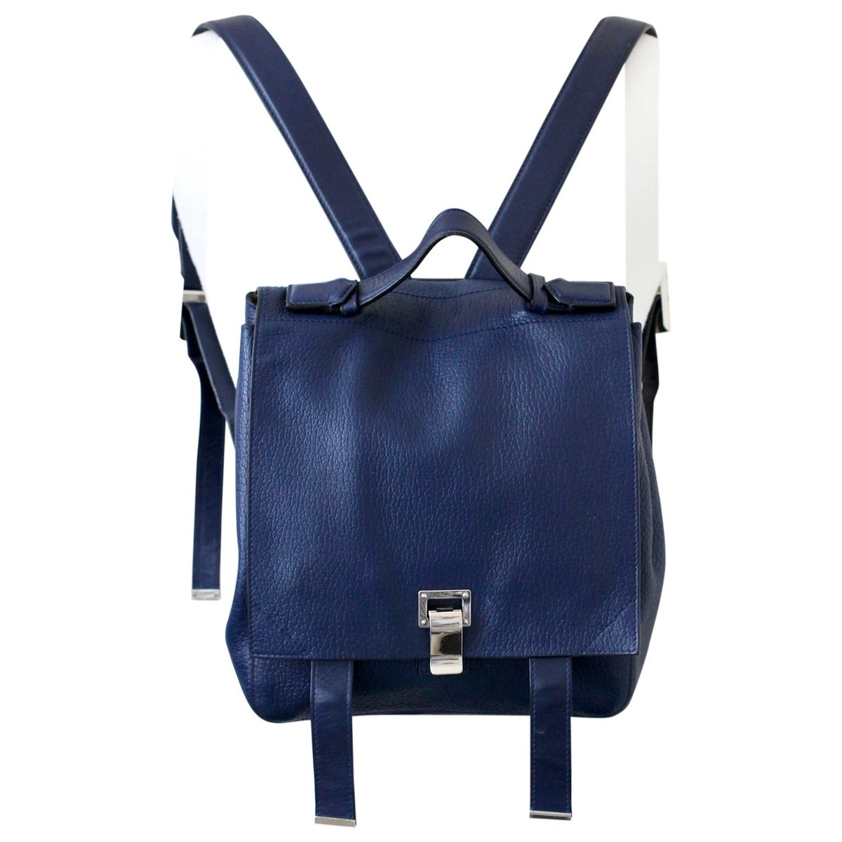 Small Courier leather backpack