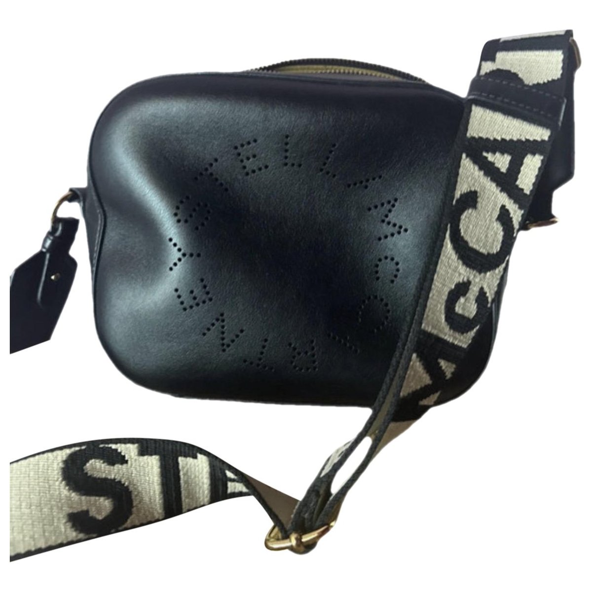 Logo leather crossbody bag