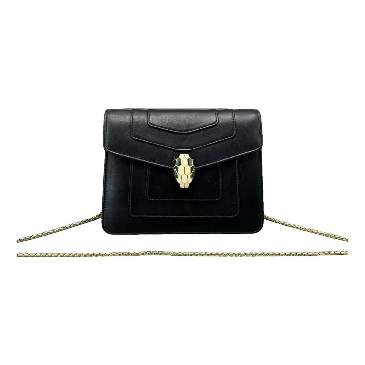 Serpenti leather crossbody bag