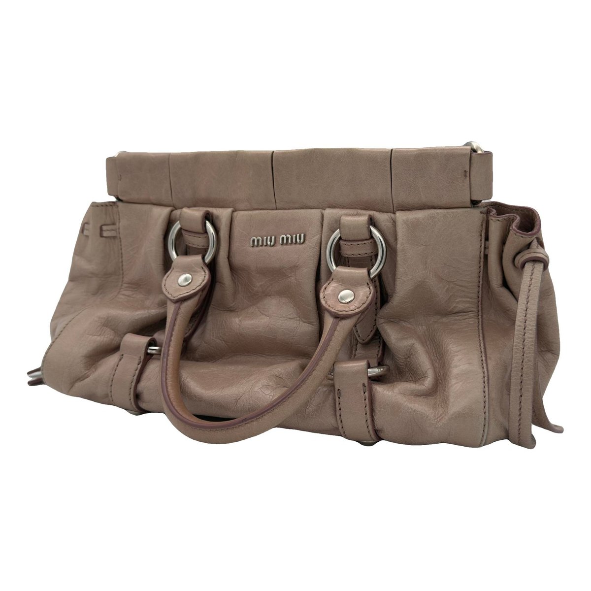 Vitello leather handbag