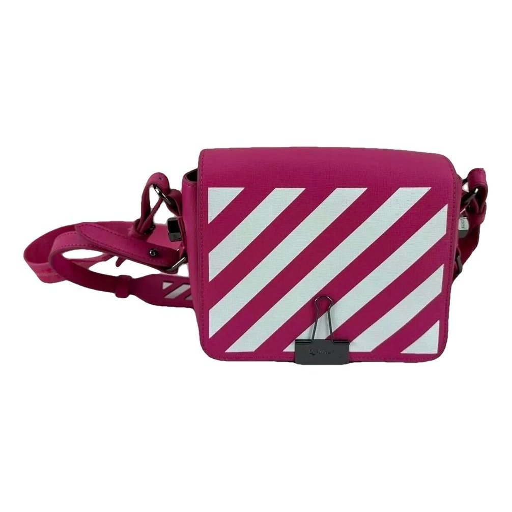 Binder leather handbag