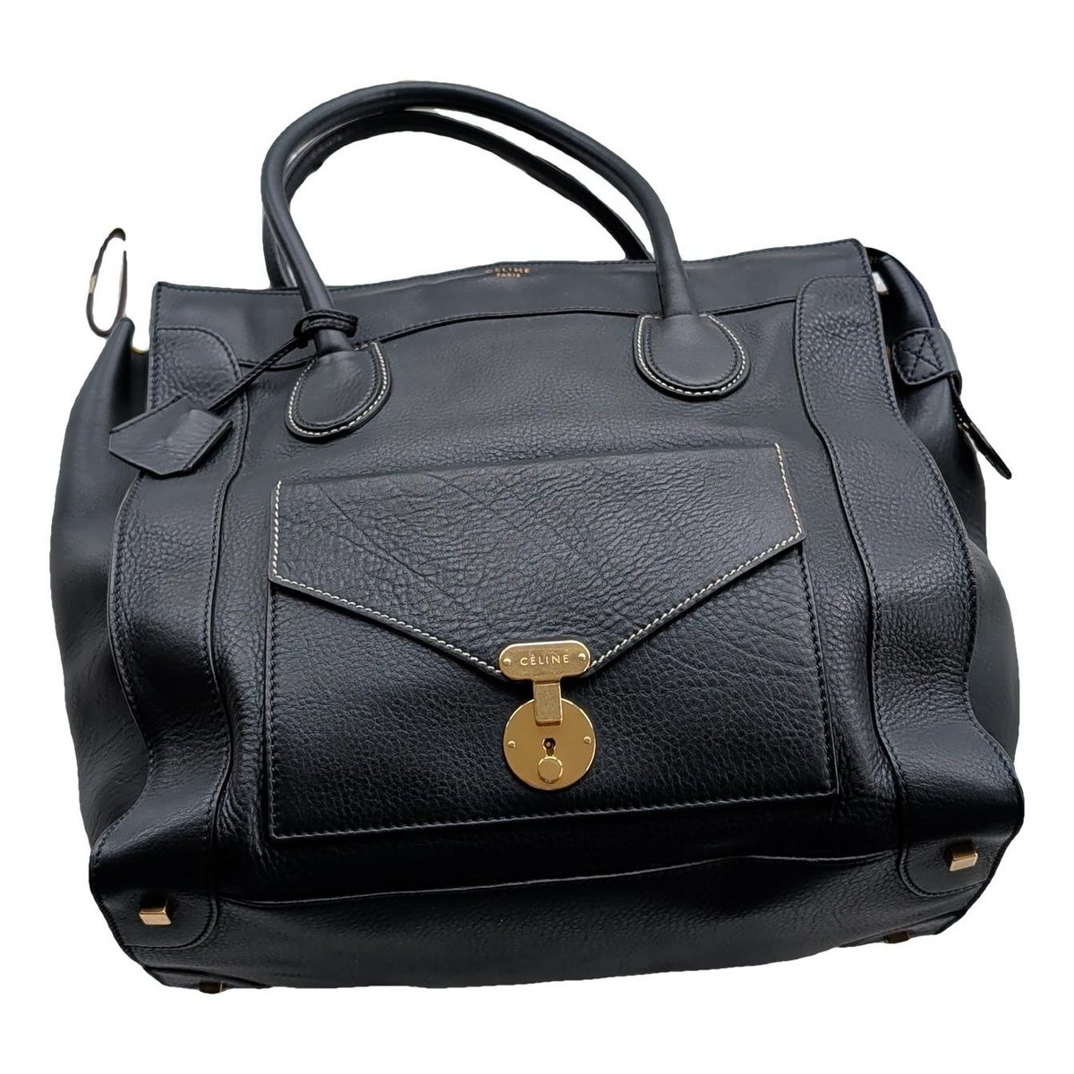 Luggage leather handbag