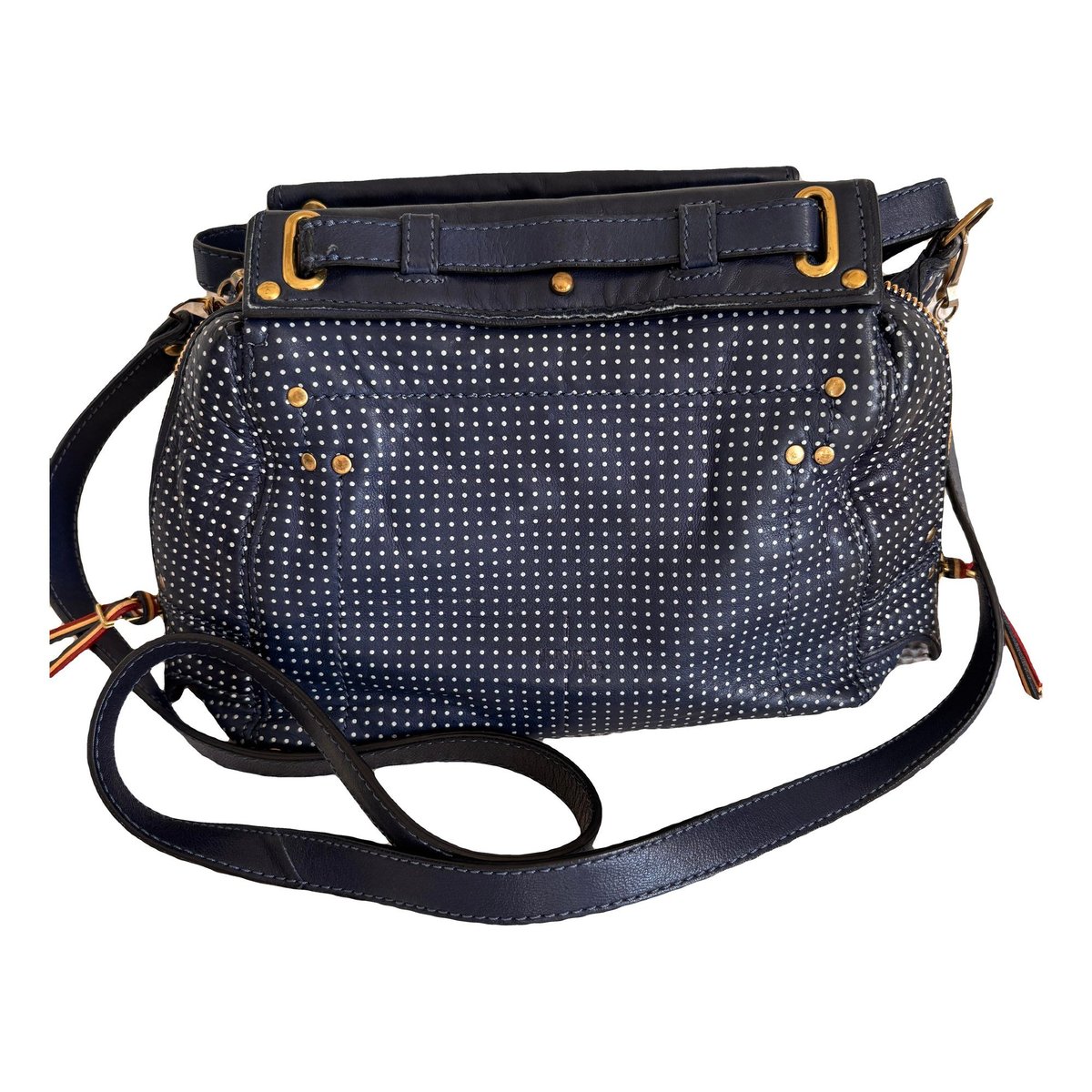 Leather crossbody bag