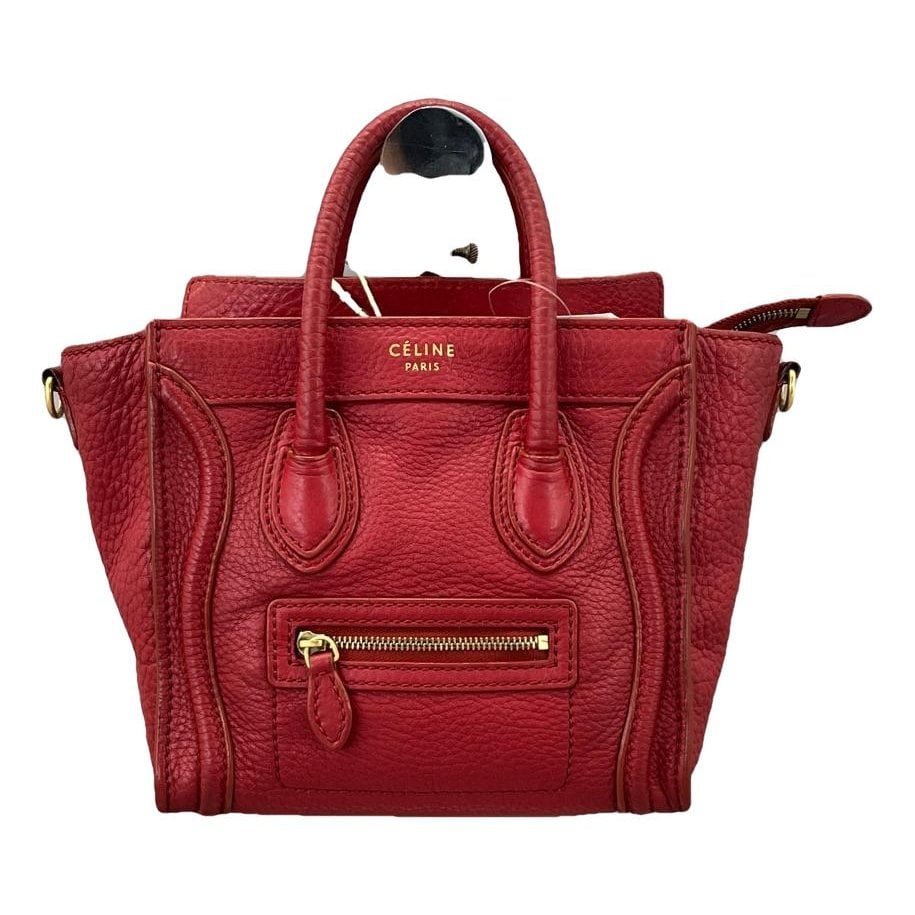 Luggage leather handbag