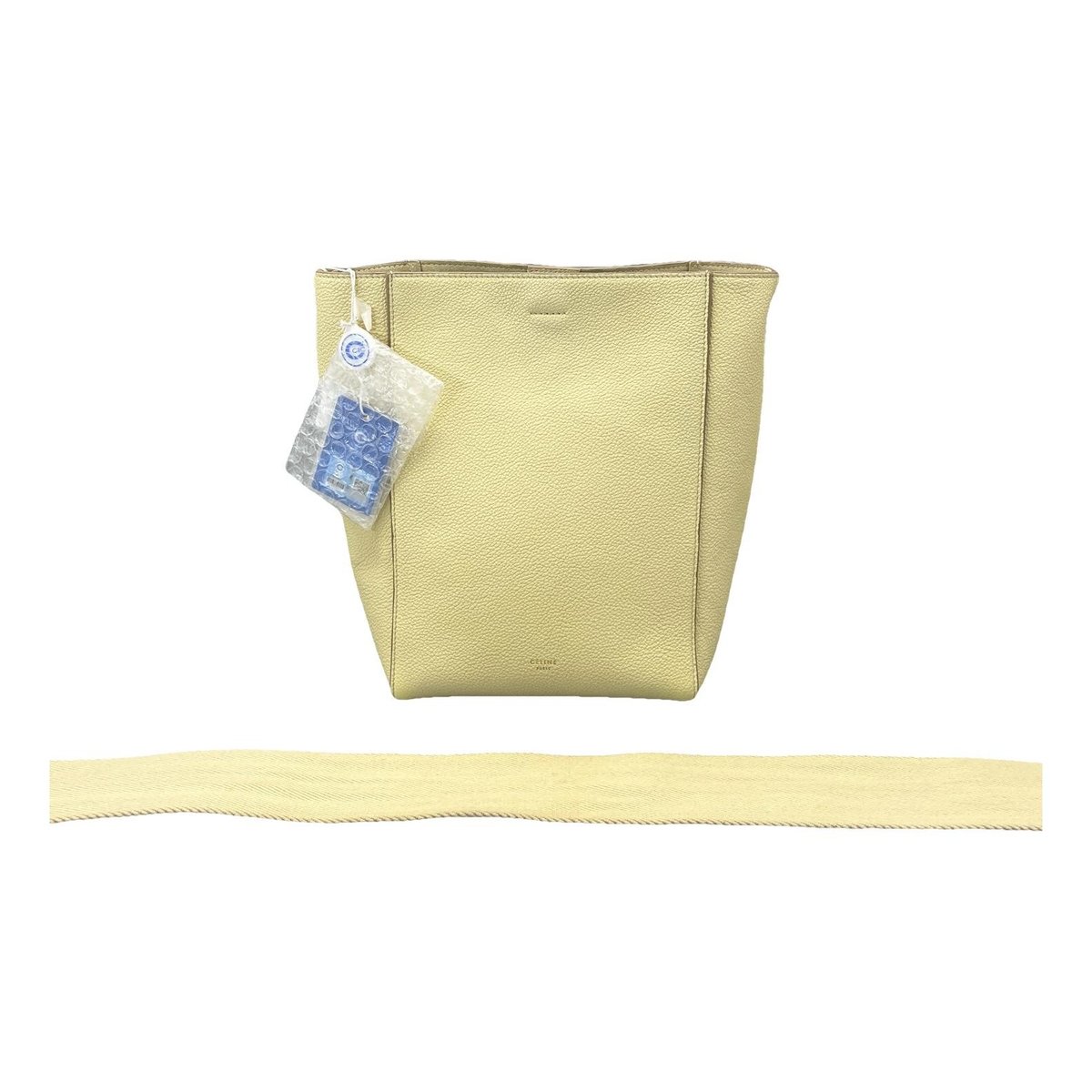 Seau Sangle leather handbag