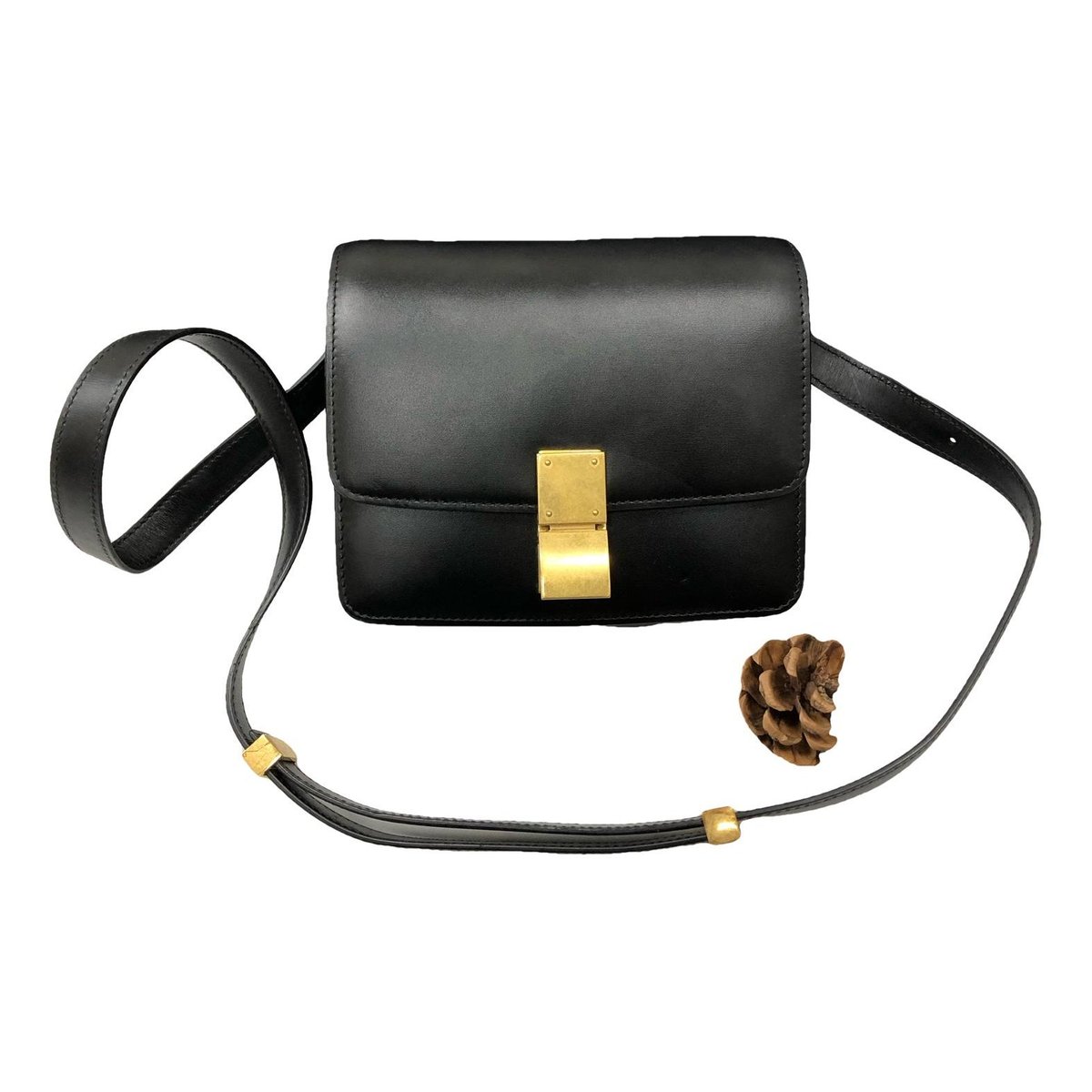 Classic leather handbag