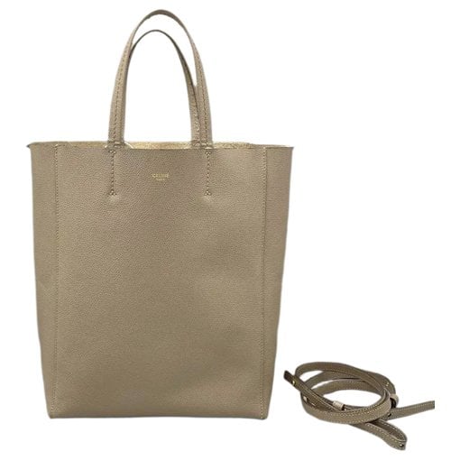 Cabas leather crossbody bag