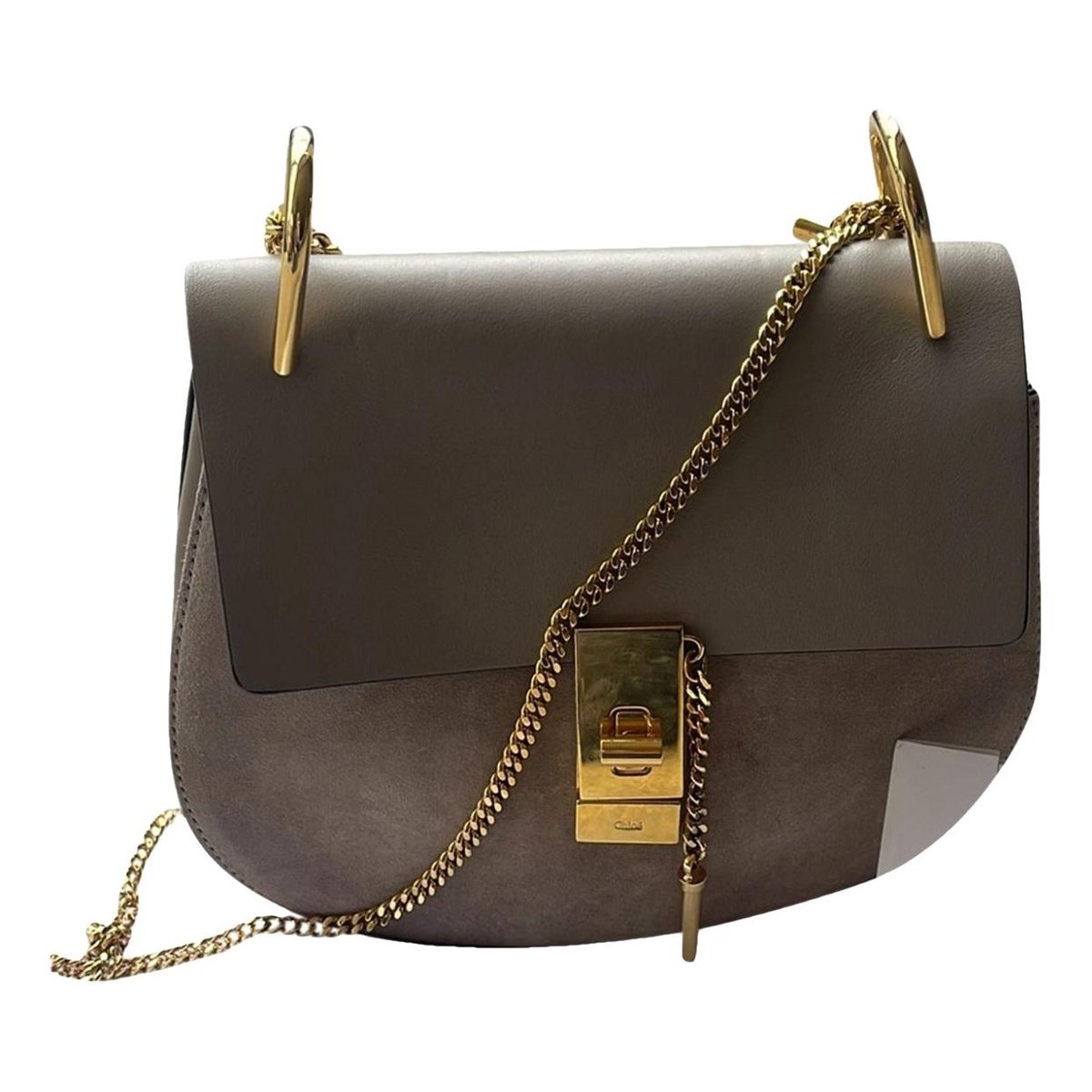 Drew leather crossbody bag