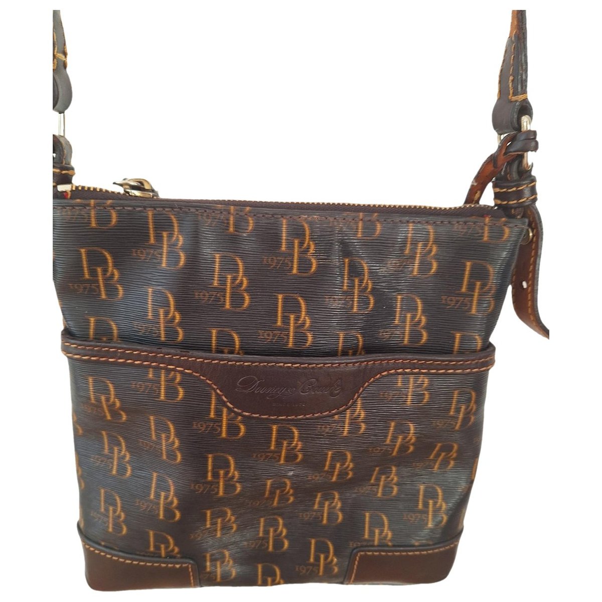 Leather crossbody bag