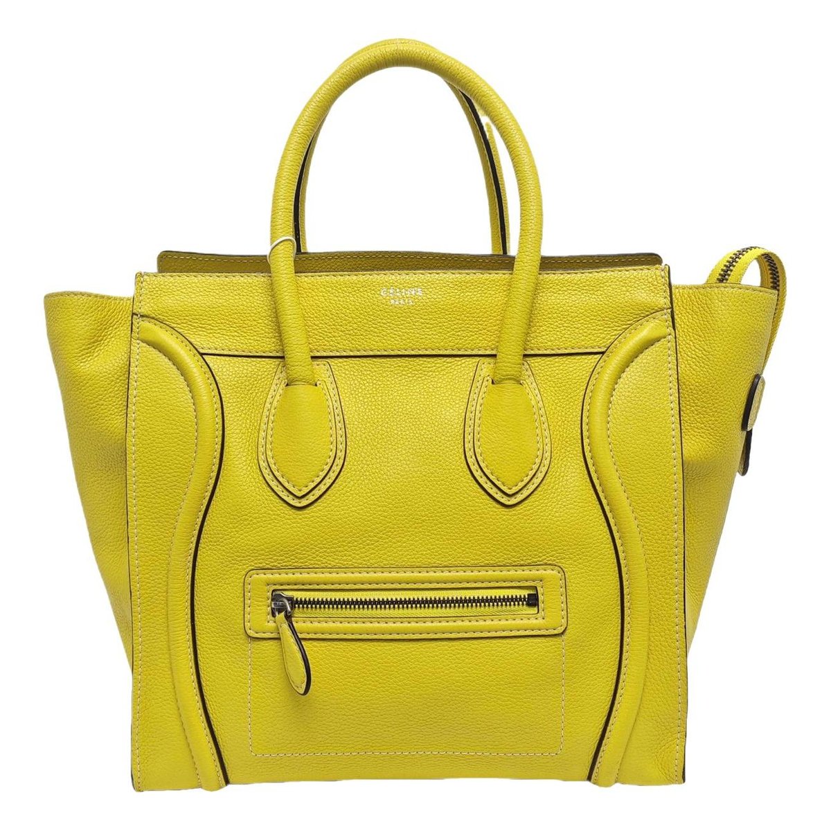 Luggage leather handbag