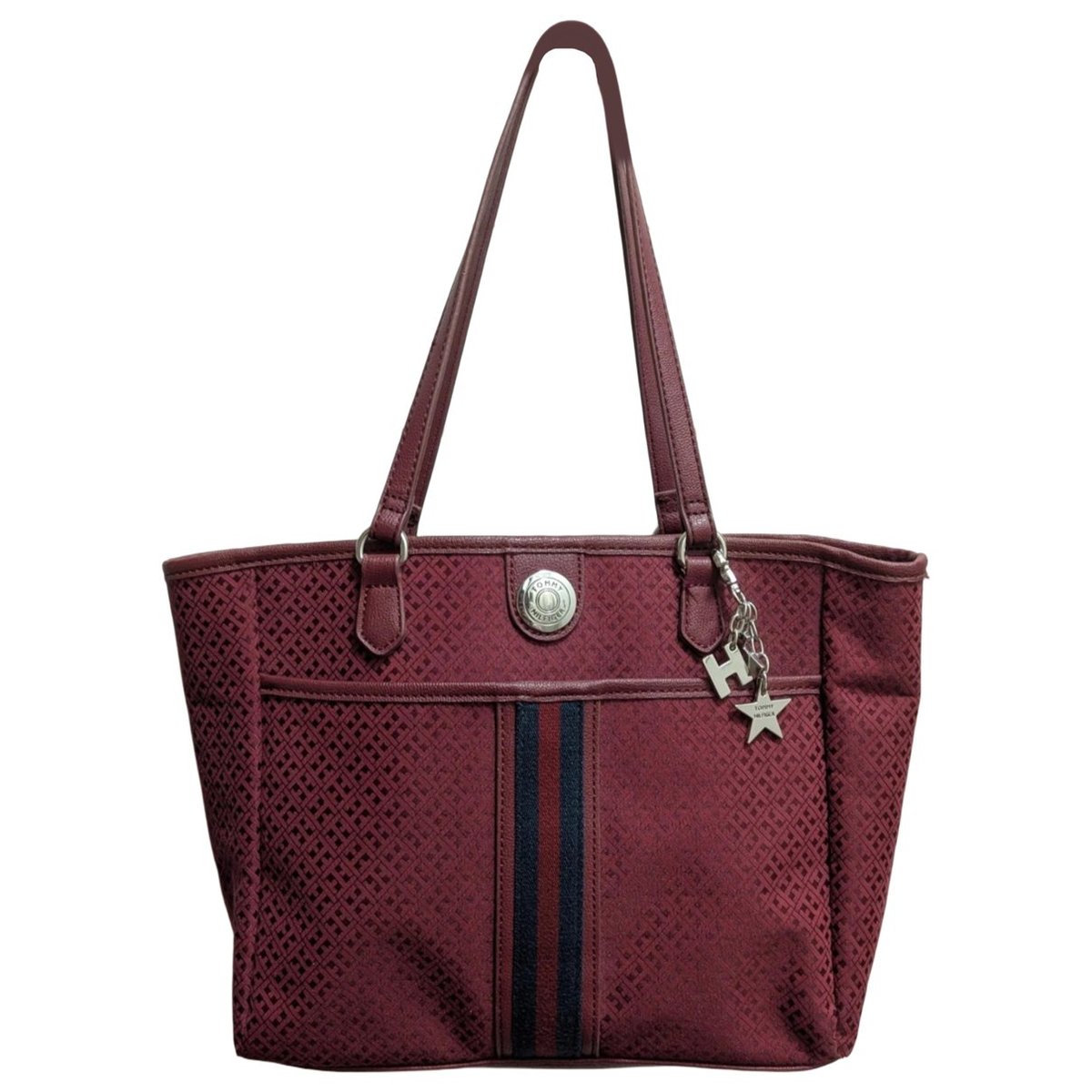 Leather tote