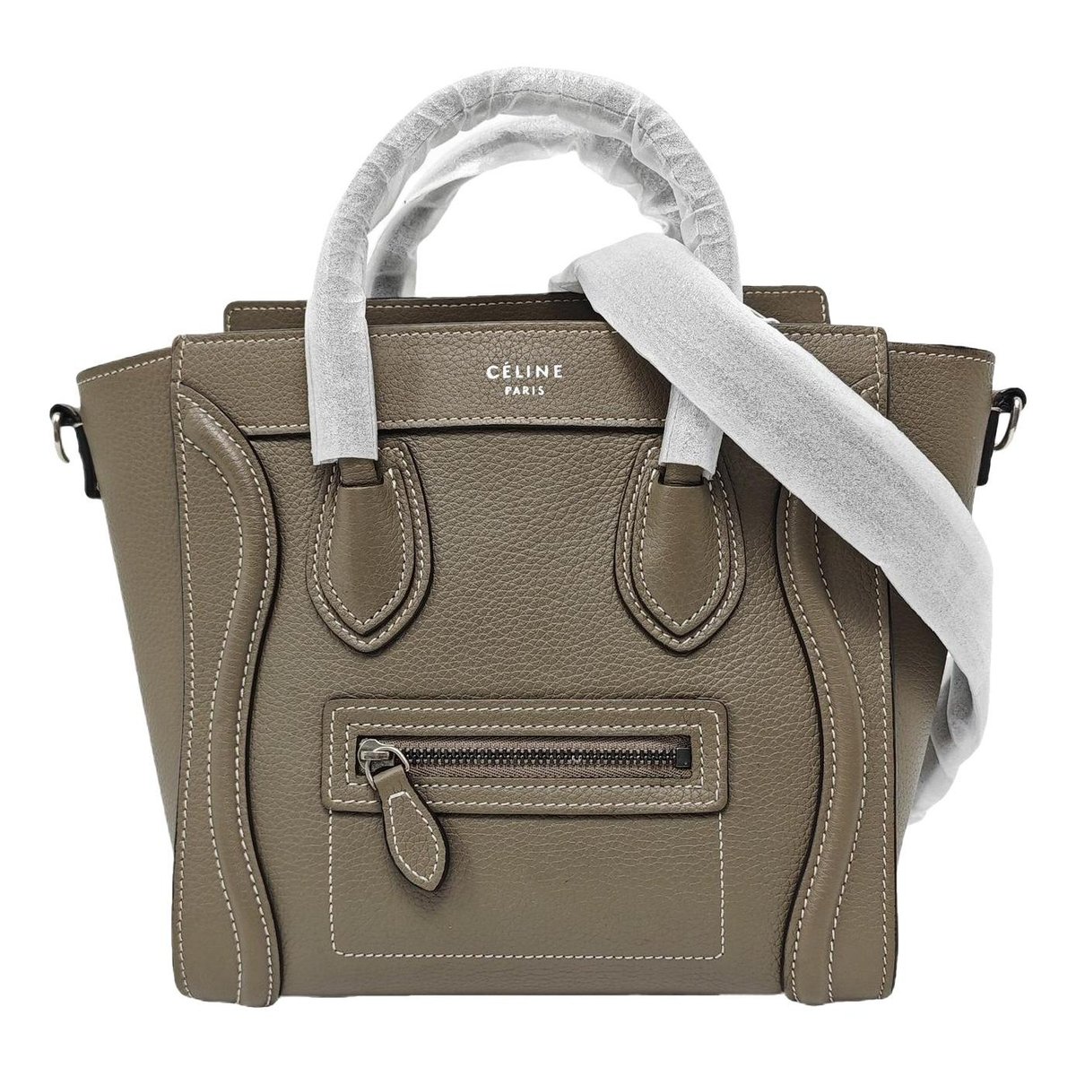 Nano Luggage leather handbag