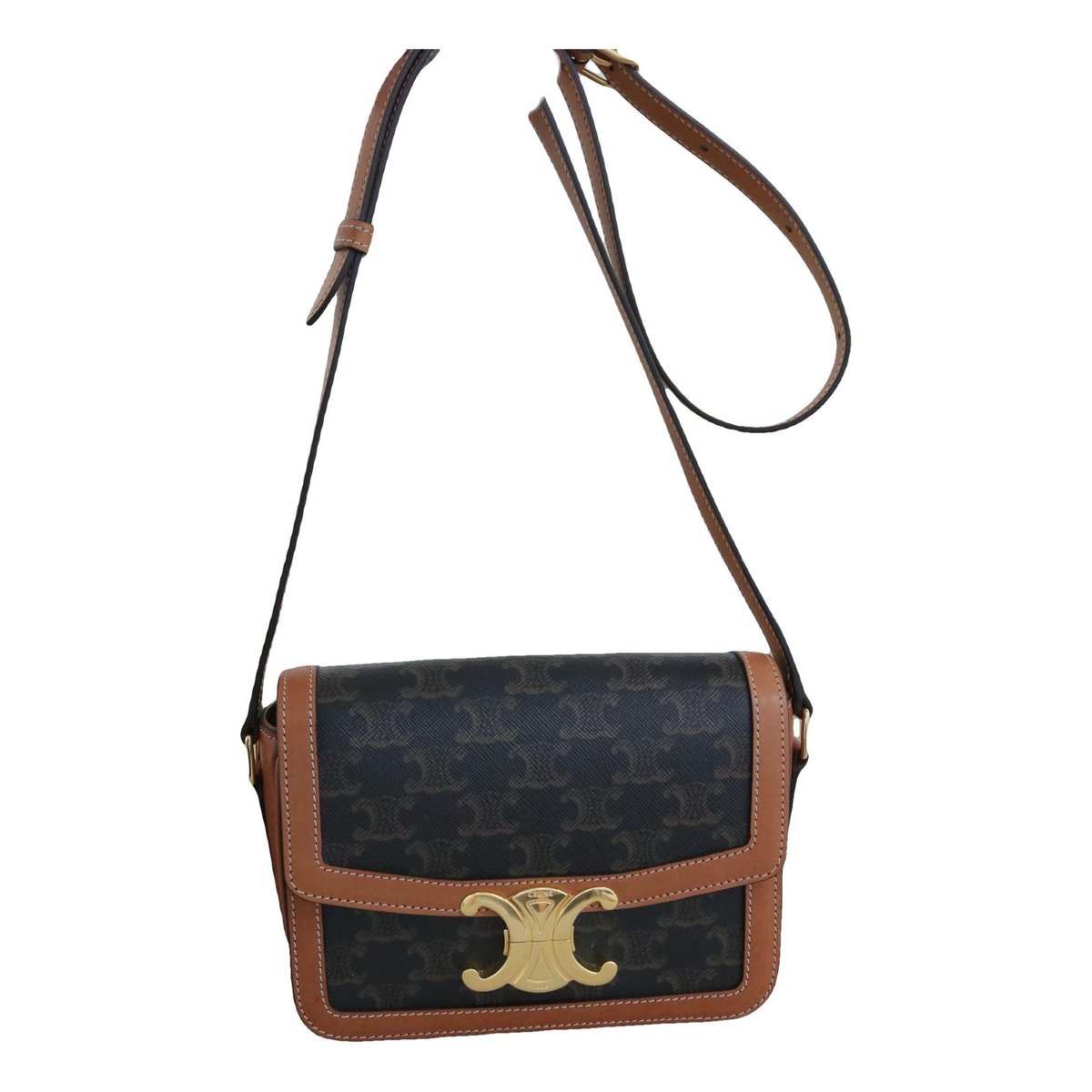 Triomphe cloth handbag