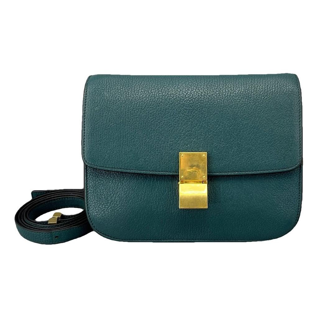Classic leather handbag