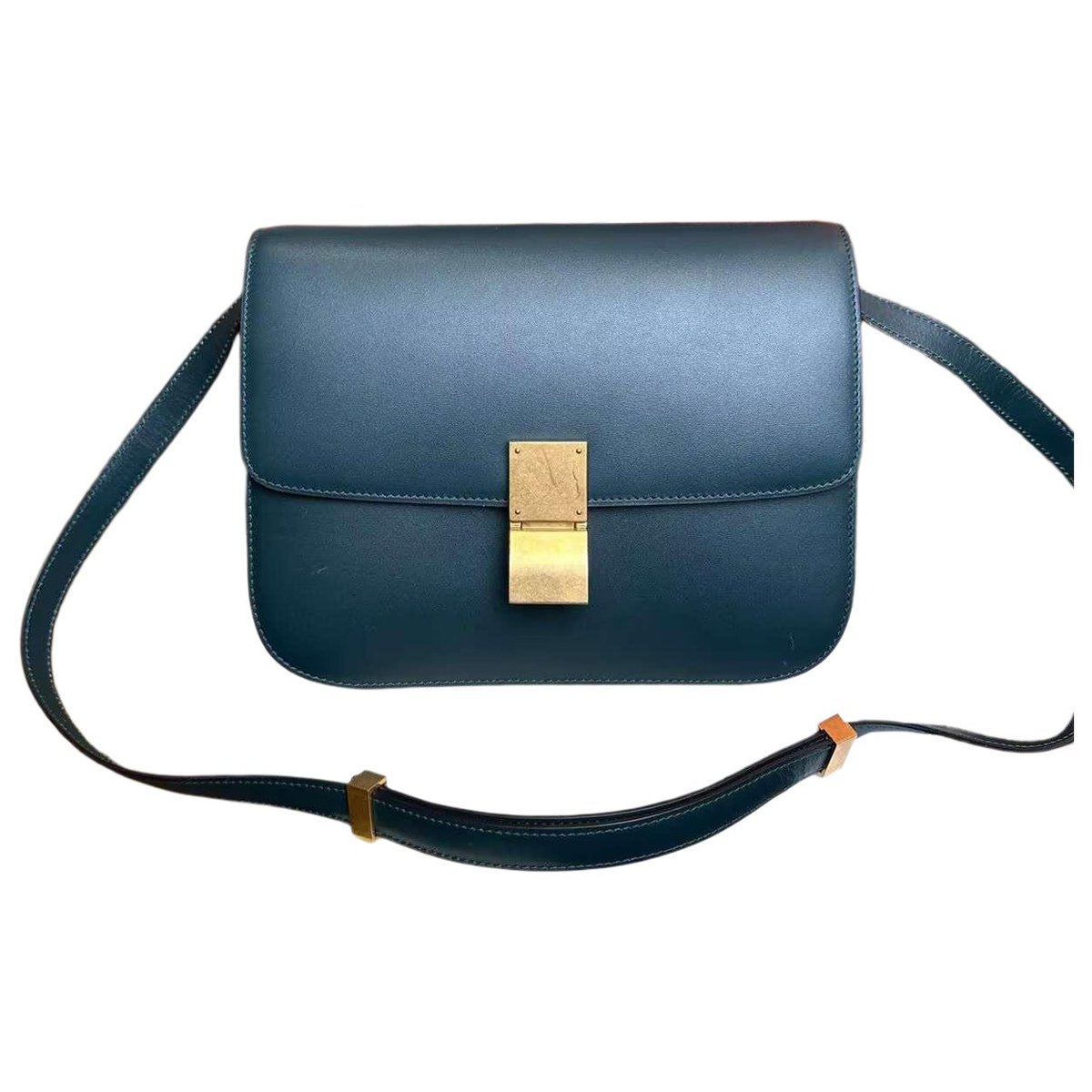 Classic leather handbag
