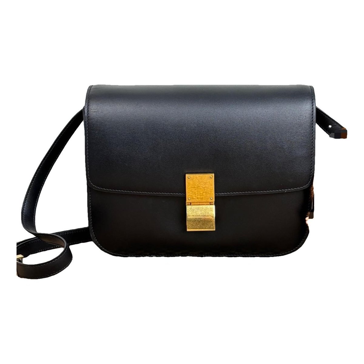 Classic leather handbag