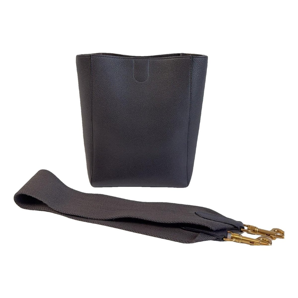 Seau Sangle leather handbag