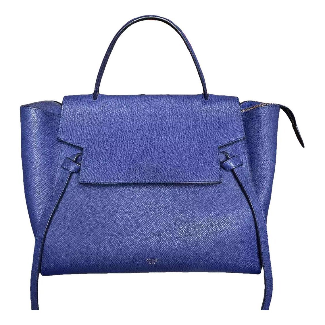 Belt leather handbag
