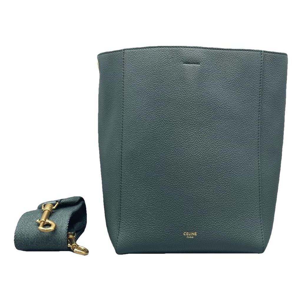 Seau Sangle leather handbag