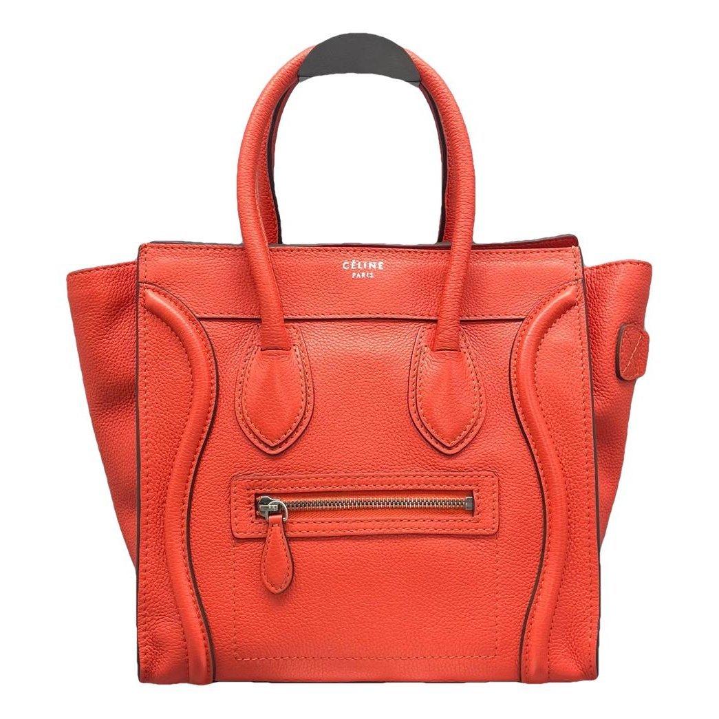 Luggage leather handbag
