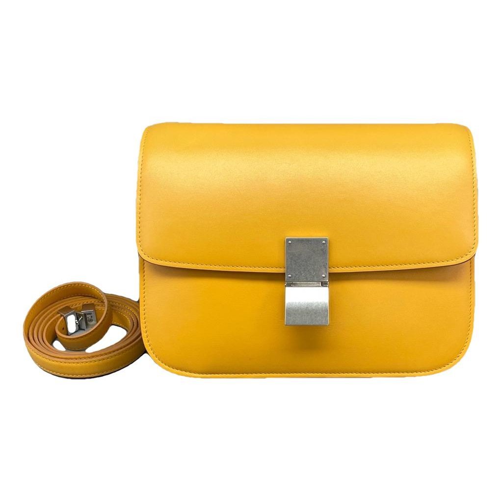 Classic leather handbag