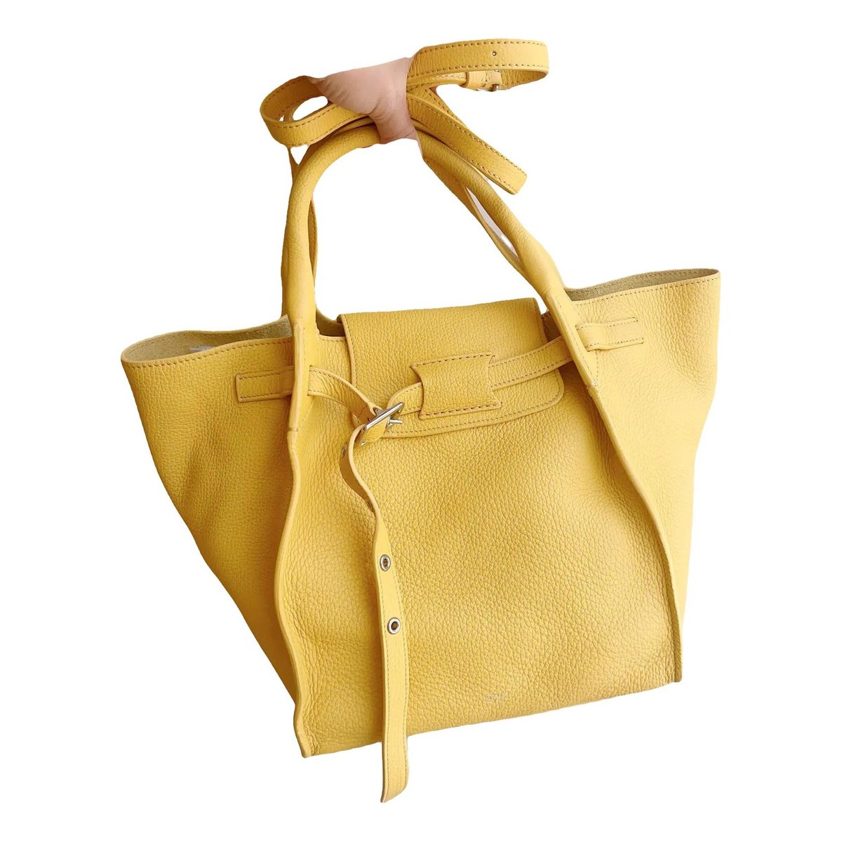 Big Bag leather handbag
