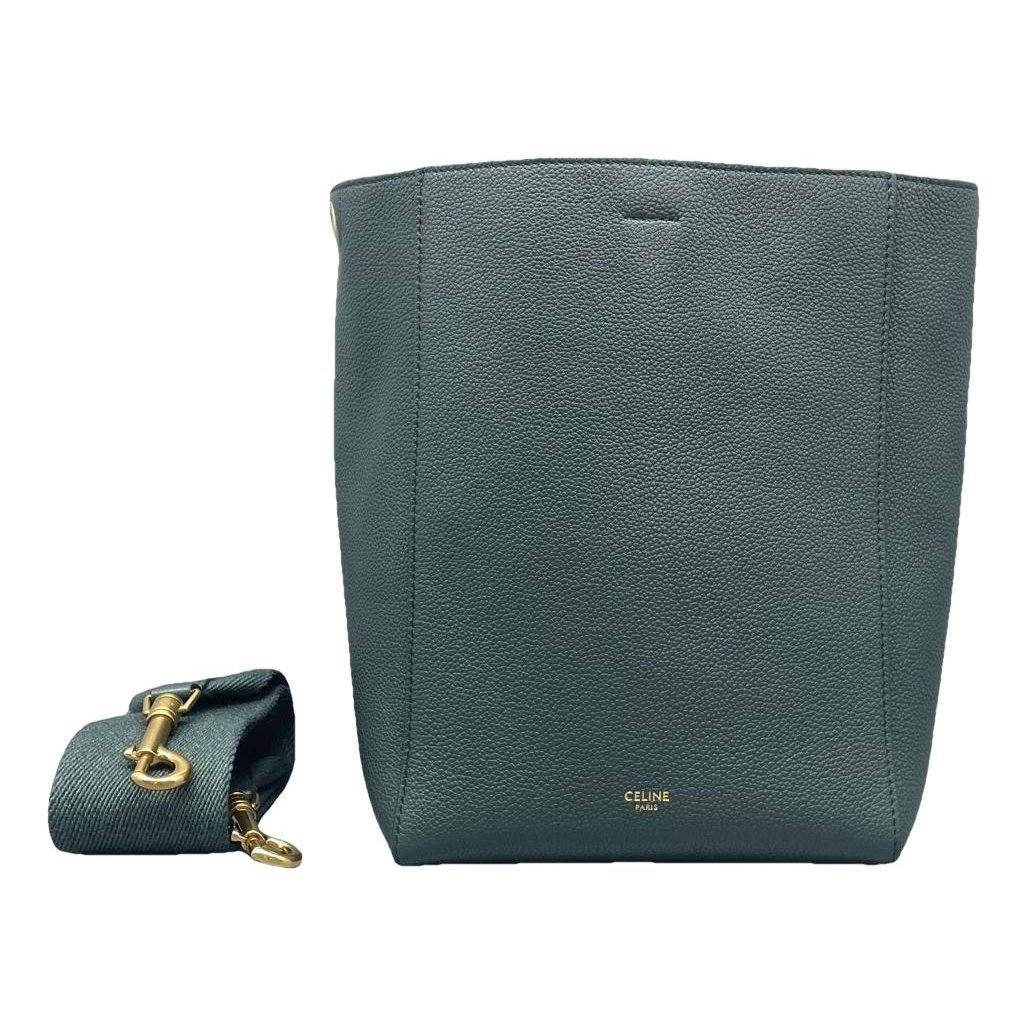 Seau Sangle leather tote