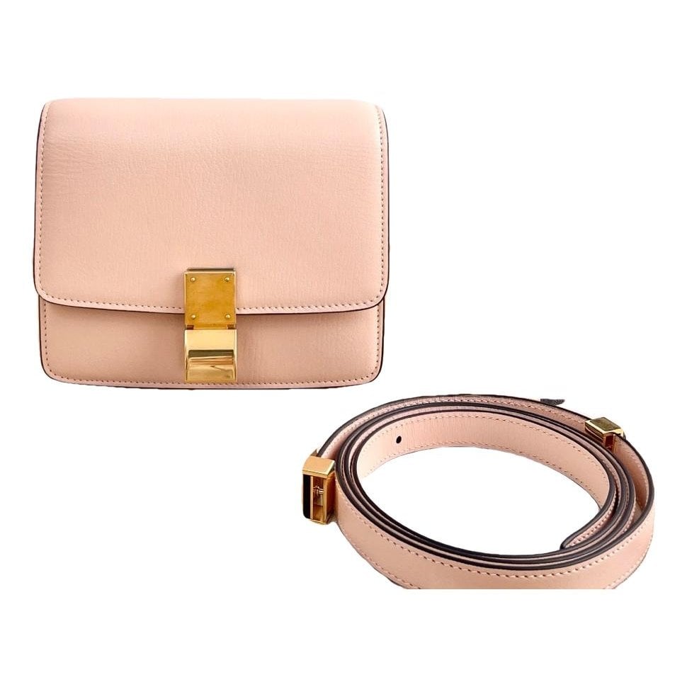 Classic leather handbag