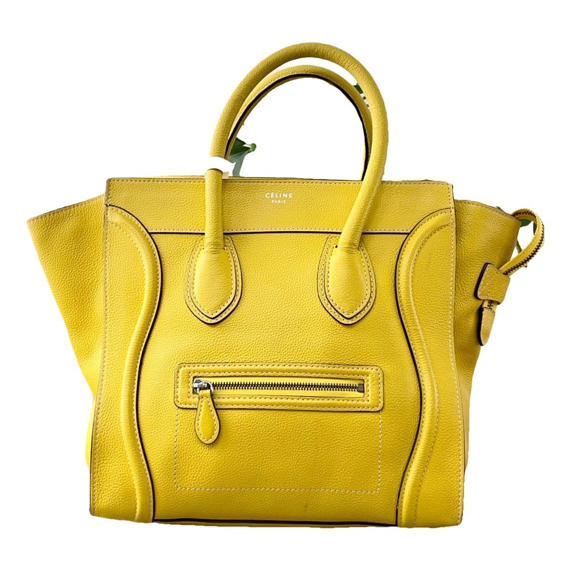 Luggage leather handbag