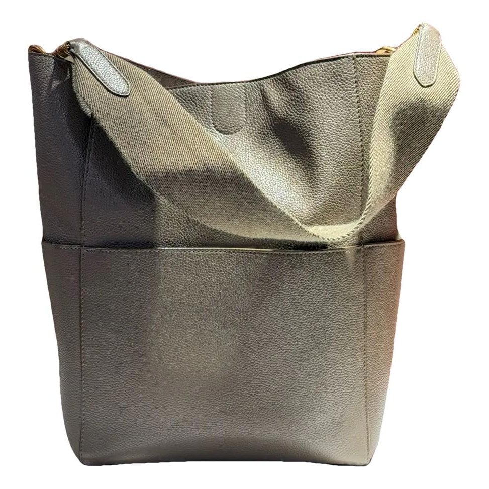 Seau Sangle leather tote
