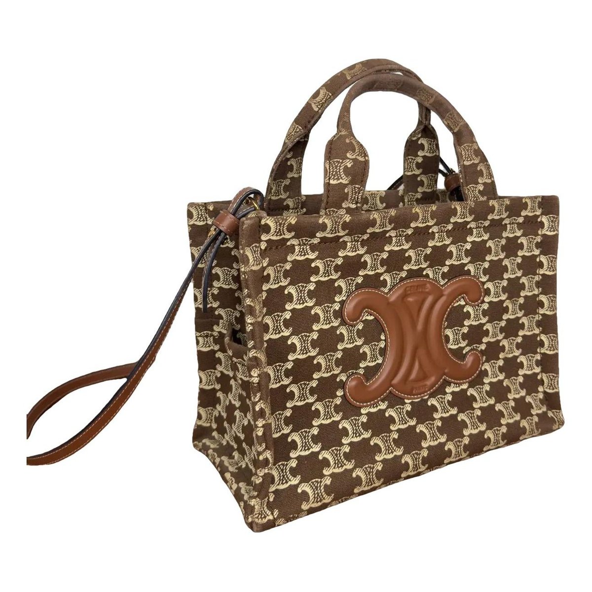 Triomphe cloth handbag