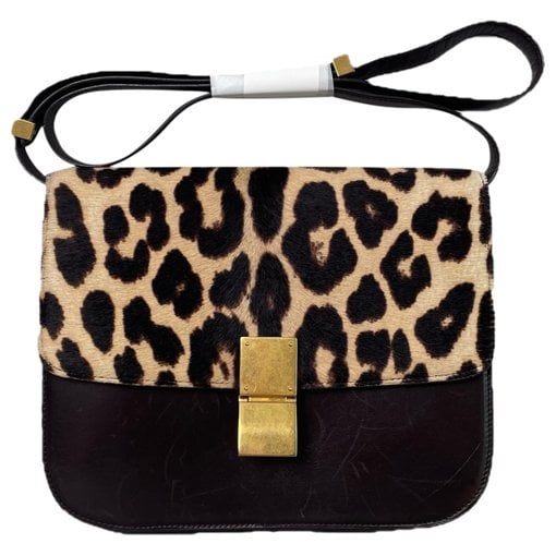 Classic leather handbag