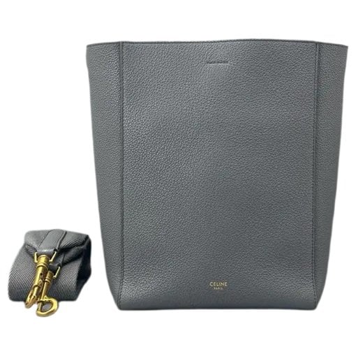 Seau Sangle leather handbag