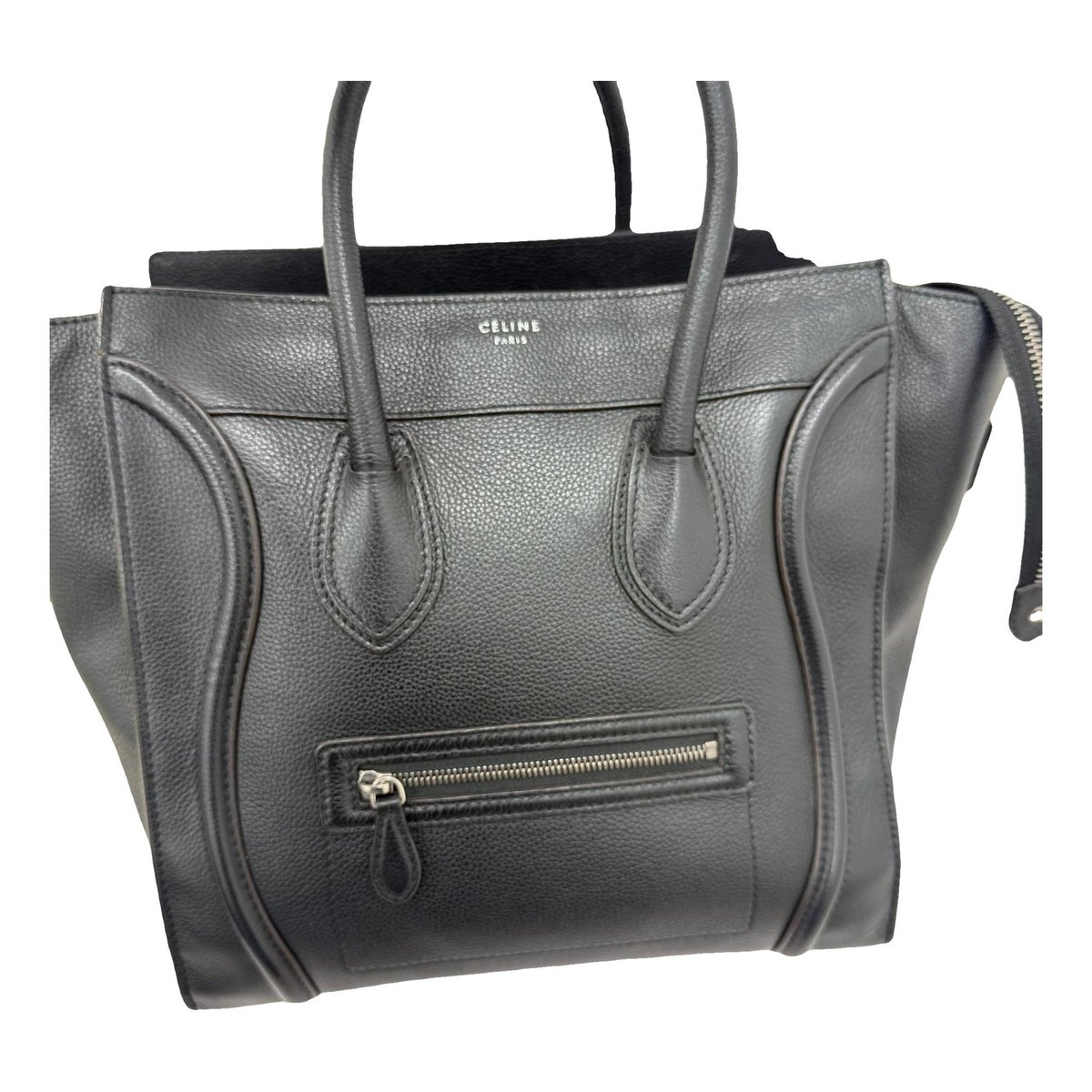 Luggage leather handbag