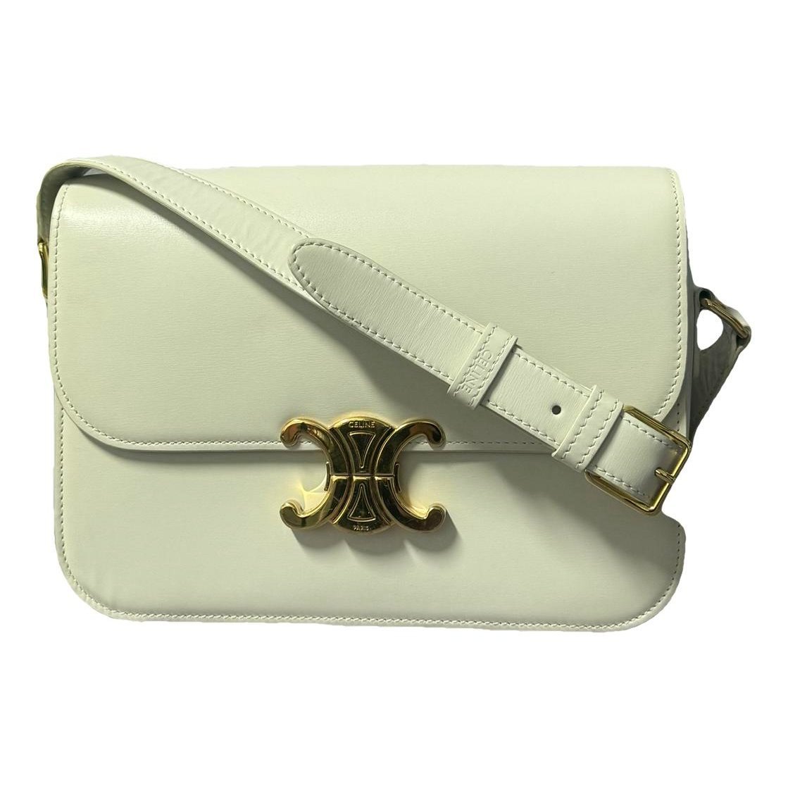 Triomphe leather handbag