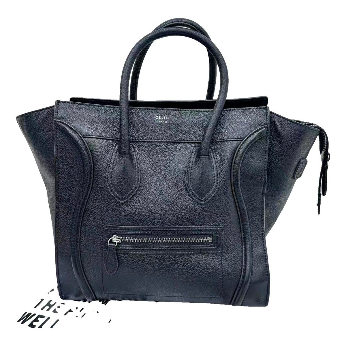 Luggage leather handbag
