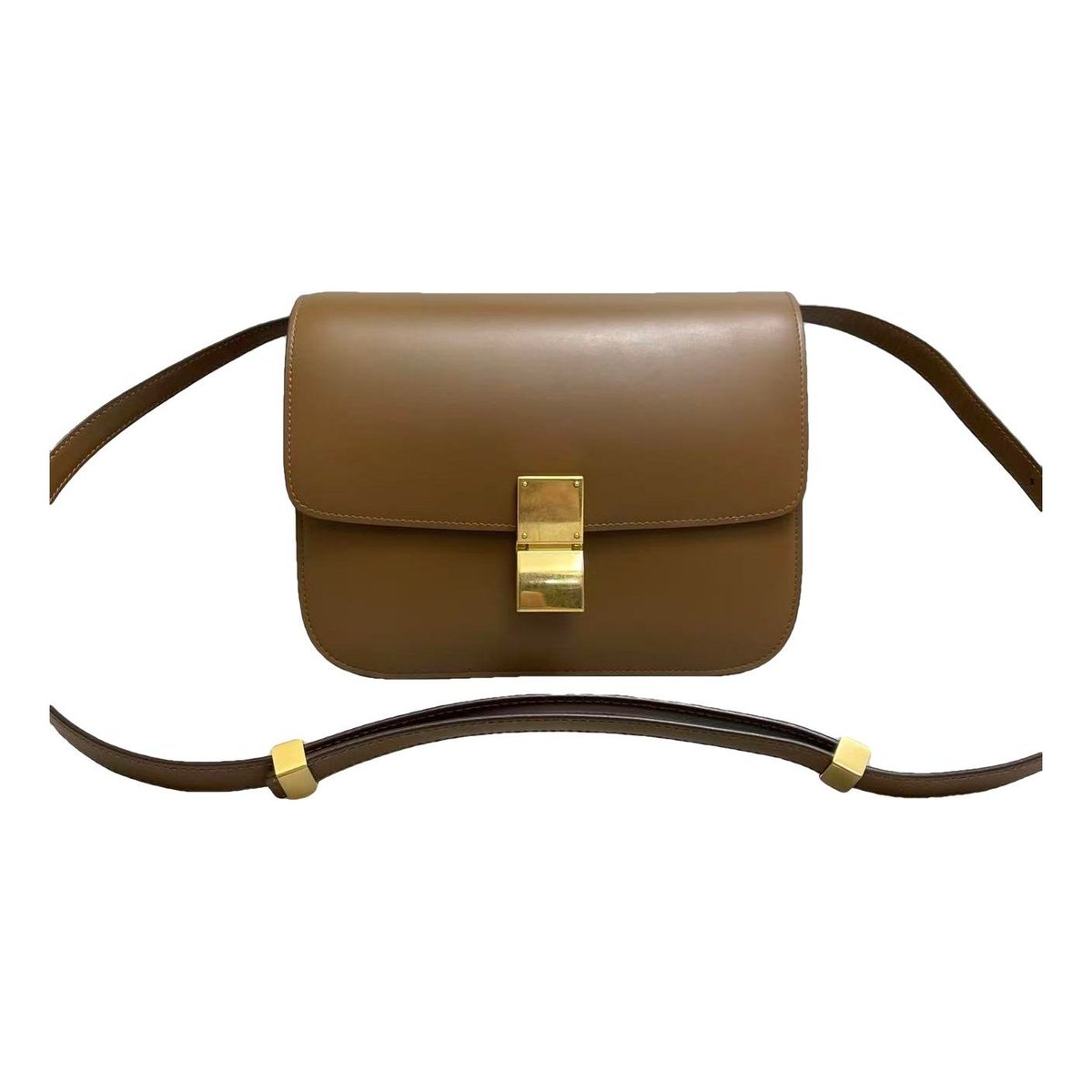Classic leather handbag
