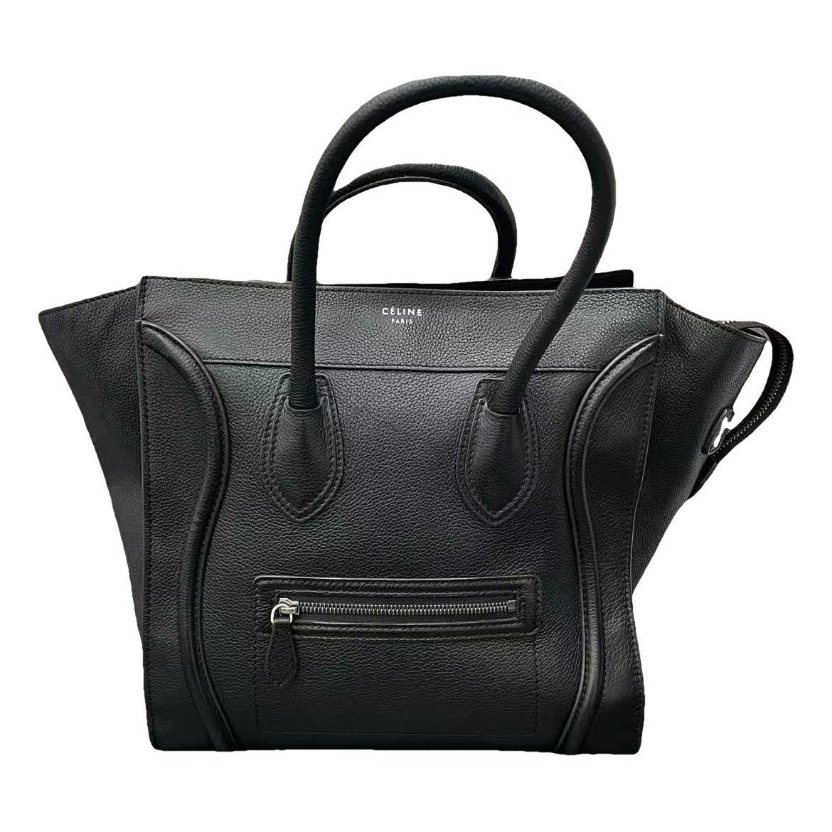 Luggage leather handbag